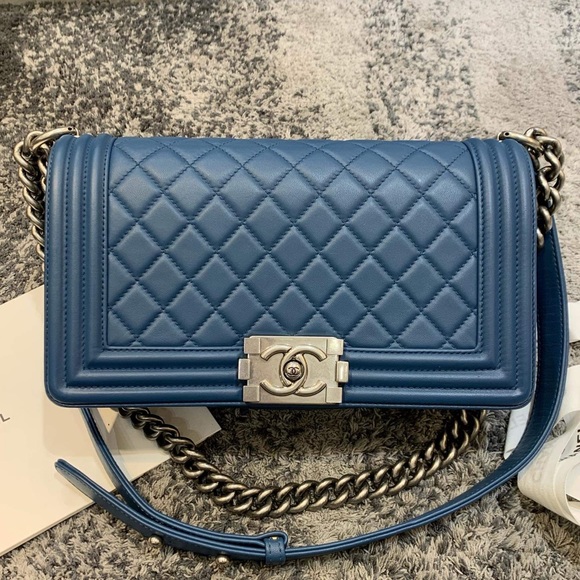 CHANEL Handbags - Pre-Loved Chanel Le Boy Medium